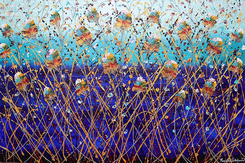 Bamboo Amongst Oaks 48x72