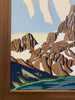 Banner Peak, Sierra Nevada Range original tracy felix painting