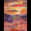 Crimson Dream original acrylic on birch wood by Colorado artist Cynthia Duff