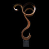 Dance with the sky custom abstract bronze sculpture by Santa Fe sculptor Gilberto Romero