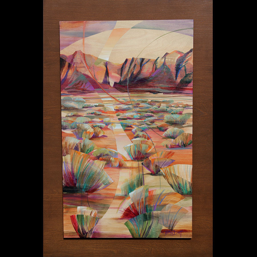 Desert Bliss cynthia duff desert landscape painting