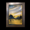 framed lake and sky watercolor painting for sale by artist Kay Stratman - right