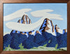 Tracy Felix Original Oil Painting of Mountains: Air Flow