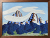 Tracy Felix Original Oil Painting of Mountains: Air Flow