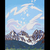The three apostles Collegiate Range Colorado original painting by artist Tracy Felix for sale