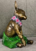 Hibiscus-bronze-sculpture-goat-Tammy-Lynne-Penn