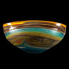 Jupiter vessel hand blown glass by artists Jared and Nicole Davis
