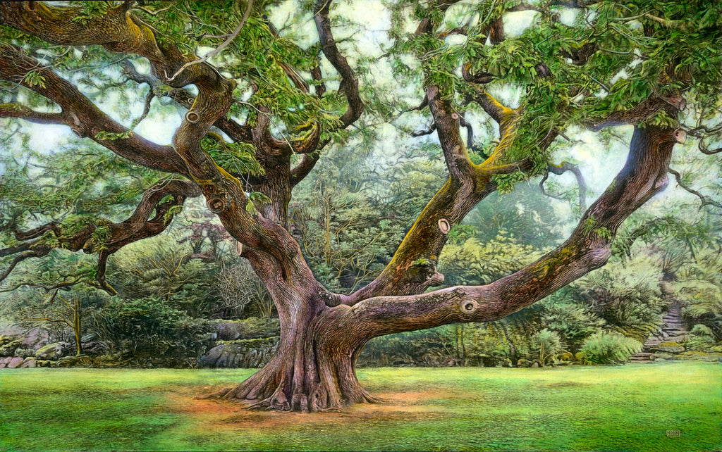 Just As You Imagined original oil on canvas landscape painting by Colorado artist Thane Gorek