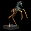 Leap bronze horse sculpture by Colorado artist Alex Alvis