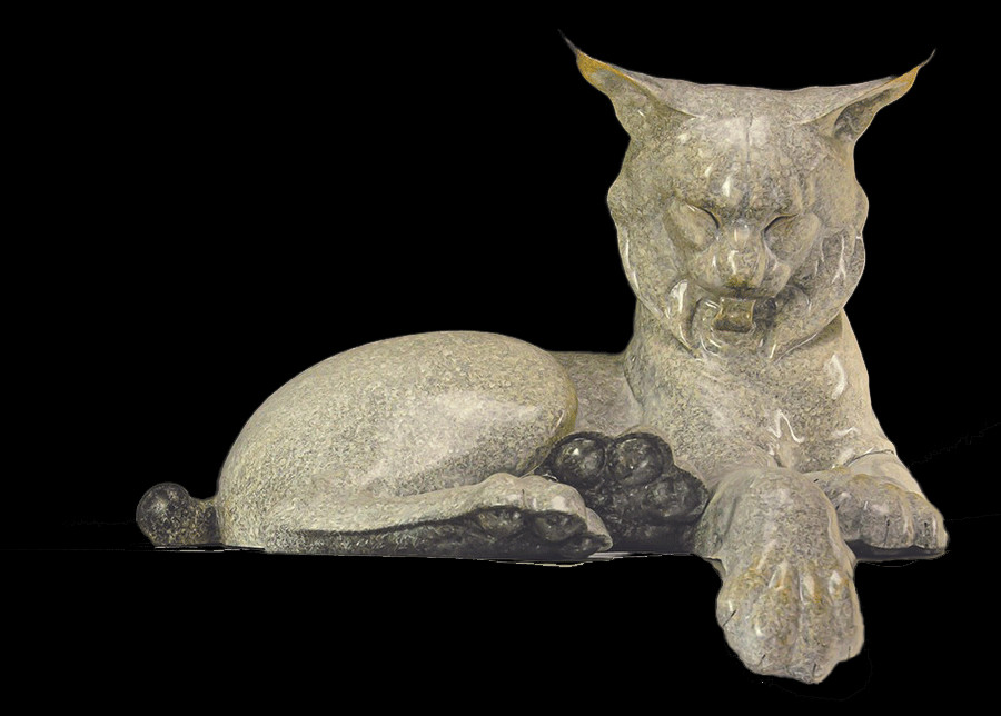 Lickity-Lynx.-bronze-scupture-Jeremy-Bradshaw