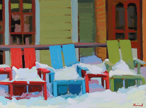 Lounging Snow