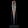 Riverway series lake Mojave hand blown glass by artists Jared and Nicole Davis