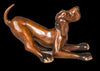 Mini Sylvester bronze dog by Marty Goldstein