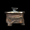 Pike bronze vessel by colorado artist james g moore