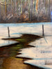 please stay frozen river by artist nathan bennett