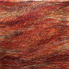 Red Weave 1 contemporary artist Pat McNabb Martin cut canvas