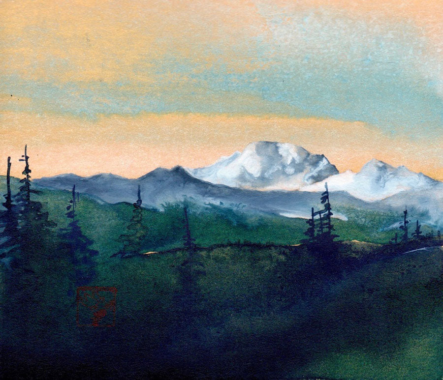 Rocky Mountain High kay stratman mountain painting