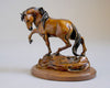 Sanagre Royal bronze horse sculputre by Colorado artist Scy Caroselli