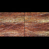 Sequoia diptych contemporary artist Pat McNabb Martin cut canvas