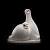 Ptarmigan sculpture by artist Ellen Woodbury