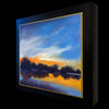 watercolor lake reflection painting sunrise sunset by artist Kay Stratman - right