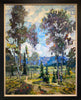 The Meadow original painting by Robert Moore framed