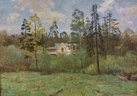 Vladimir Pavlovich Krantz - The Penates (The House of the Artist Ilya. Repin), 1968