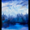 The Pinnacles original watercolor landscape by artist Kay Stratman for sale
