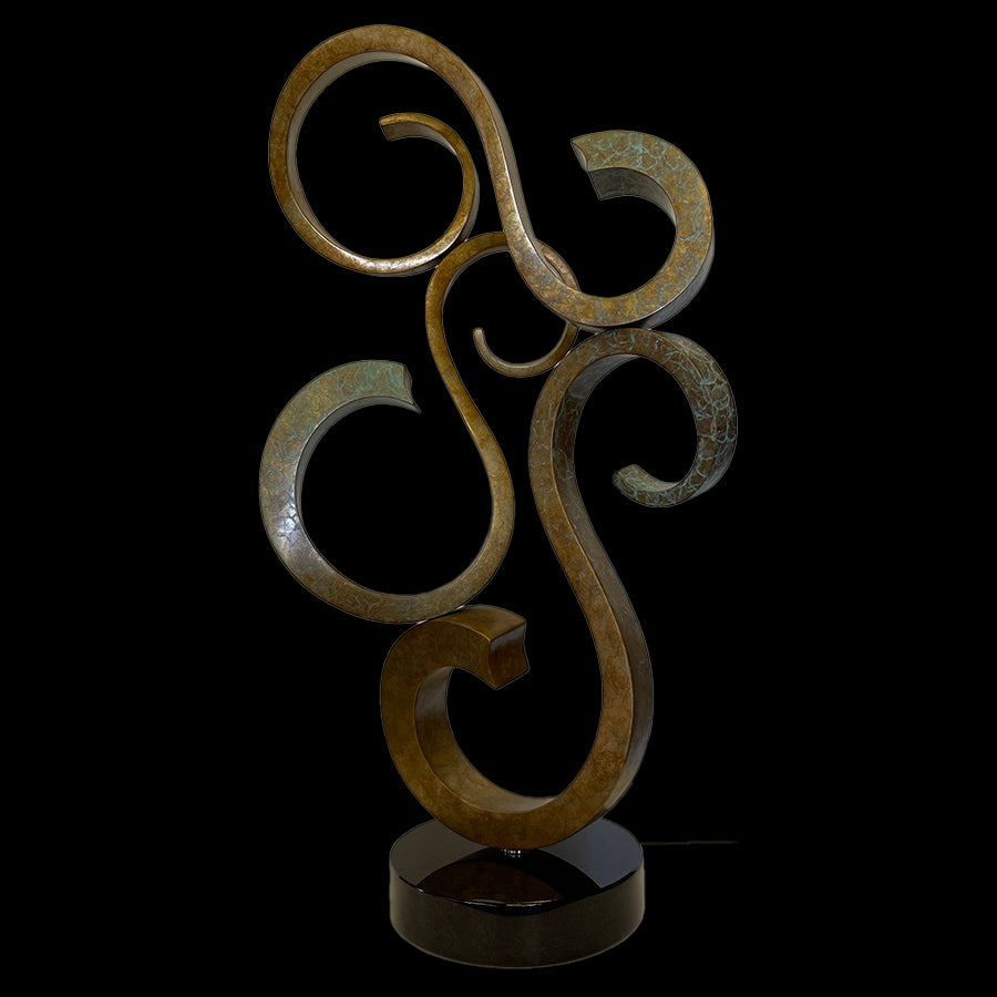 Trio-bronze-sculpture-artist-gilberto-romero