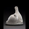 Ptarmigan sculpture by artist Ellen Woodbury