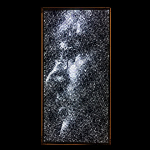 Backlit John Lennon