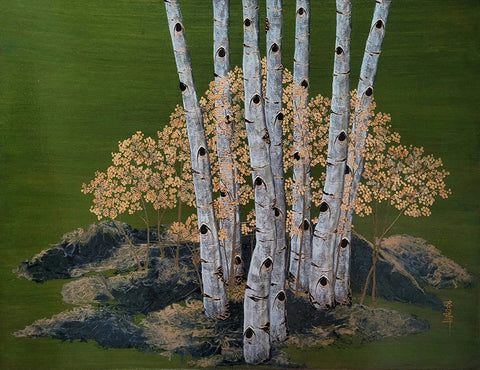 Happy Under the Aspens II