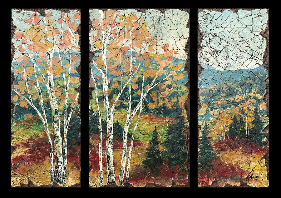 My Ginger SNap Baby original oil landscape painting by Colorado artist Rolinda Stotts