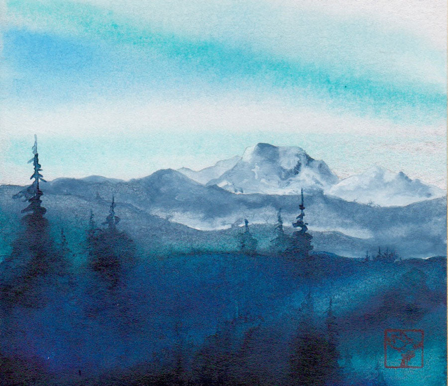 Rocky Mountain national park painting artist kay stratman