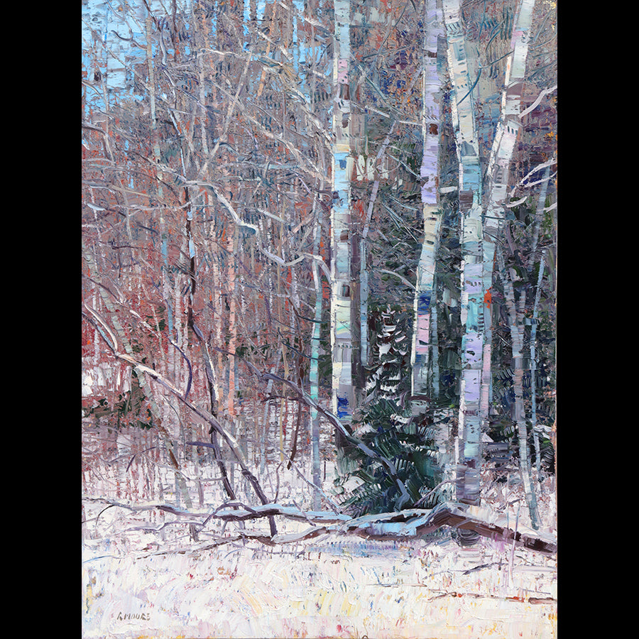 Sound of Silence original oil painitng by robert moore for sale