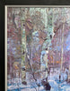 Winters Arrival oil on canvas robert moore painting